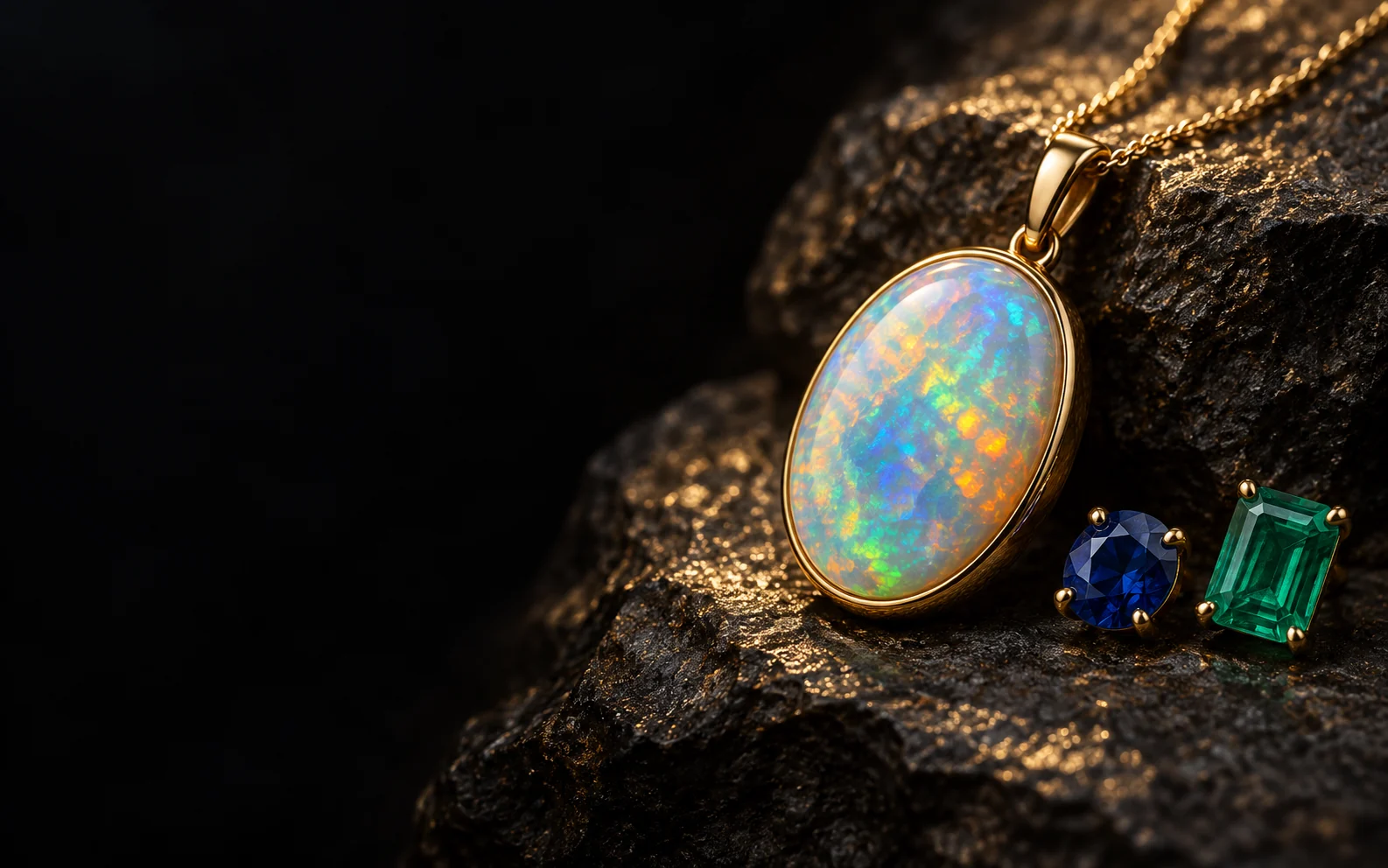 Australian opal and gemstone collection